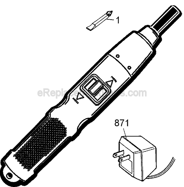 Page A Diagram and Parts List for 9074CTN Type 6 Black and Decker Electric Drill